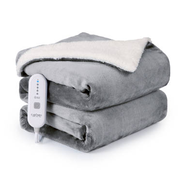 ZACOO Heated Throw Blanket Reviews Wayfair